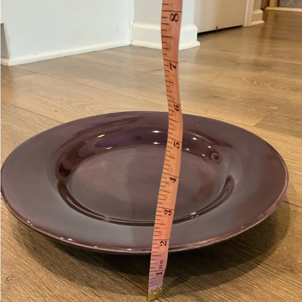 Pottery Barn Sausalito Purple Dinner Plate 13